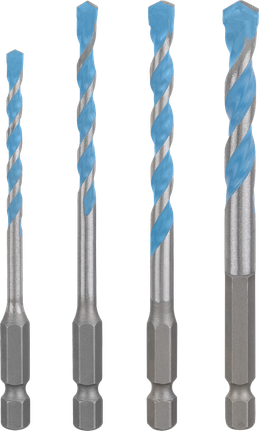 Bosch EXPERT HEX-9 universaalsete ehituspuuride komplekt, 5 tk.